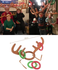 Christmas Reindeer Ring Toss Game