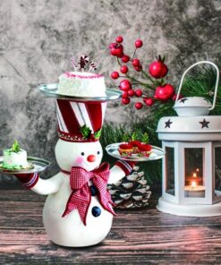 Christmas Snowman Treats Holder