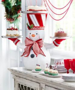 Christmas Snowman Treats Holder