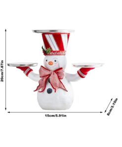 Christmas Snowman Treats Holder