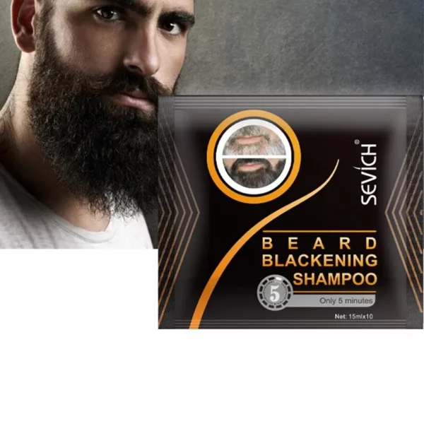 Guys Natural Darkening Beard Shampoo