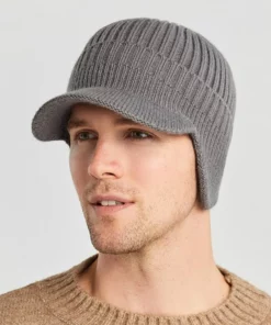 Outdoor Riding Elastic Warm Ear Protection Knitted Hat