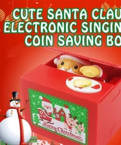 Santa Saving Money Box