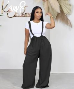 Shoulder Strap Jumpsuit