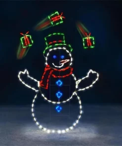 The Playful Animated Snowball Light