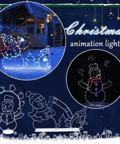 The Playful Animated Snowball Light