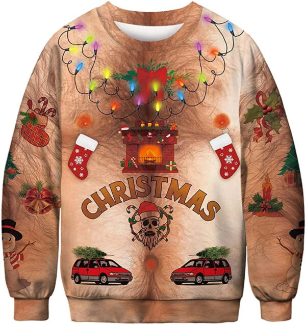 Topless Men Ugly Sweatshirt