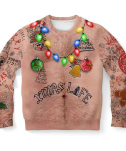 Topless Men Ugly Sweatshirt