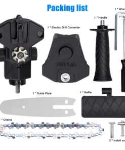 Universal Chainsaw Drill Attachment