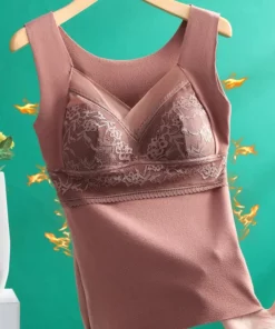 2-in-1 Built-in Bra Thermal Underwear