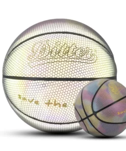 HOLOGRAPHIC REFLECTIVE GLOWING BASKETBALL