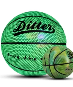 HOLOGRAPHIC REFLECTIVE GLOWING BASKETBALL