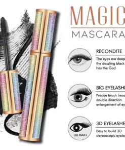 4D Waterproof Silk Fiber Thick Lengthening Mascara