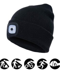 LED KNITTED BEANIE HAT