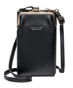 Large Capacity Leather Crossbody Bag