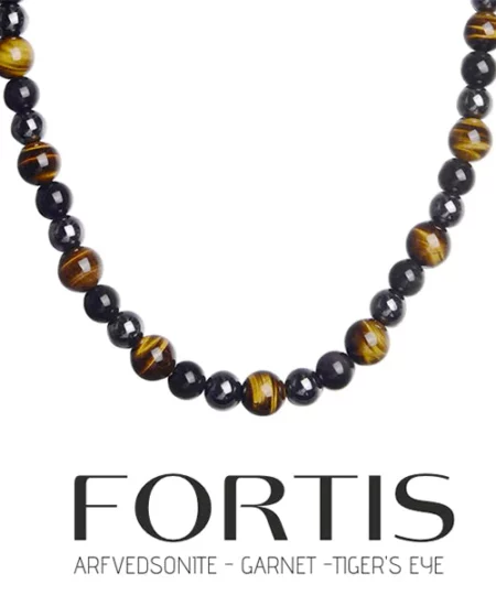 FORTIS Royale Chalcedony Beaded Necklace