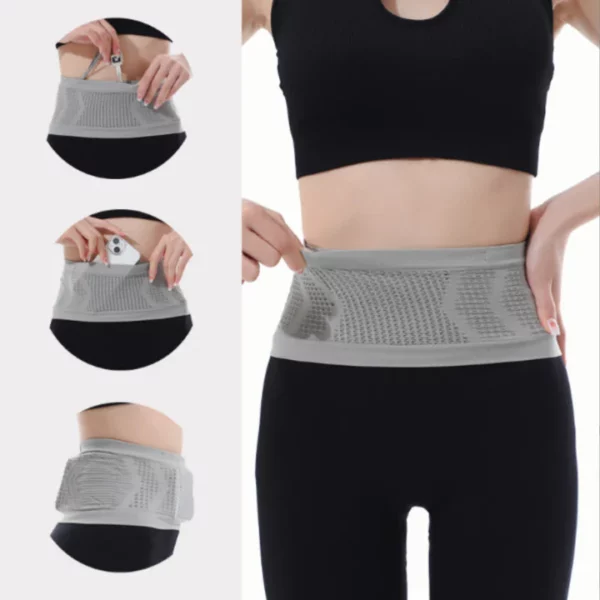 Knit Breathable Concealed Waist Bag - Image 3