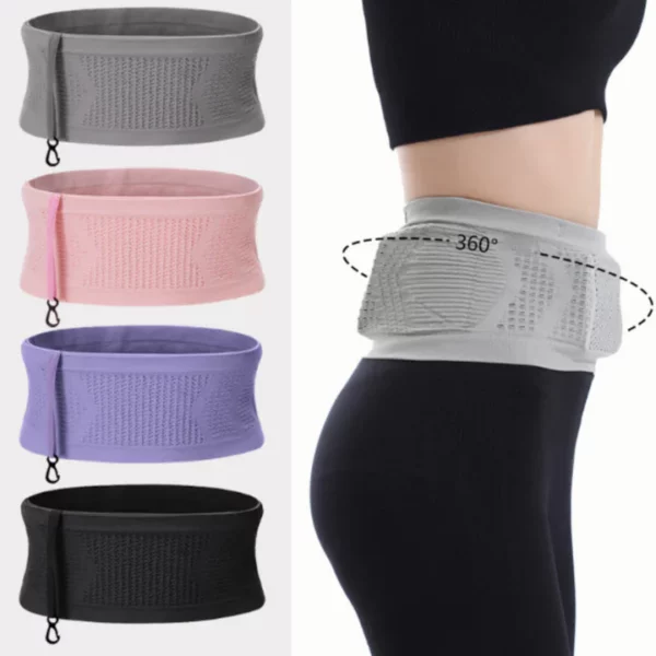 Knit Breathable Concealed Waist Bag - Image 4