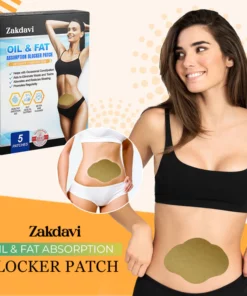 Zakdavi Oil and Fat Absorption Blocker Pre-Meal Patch