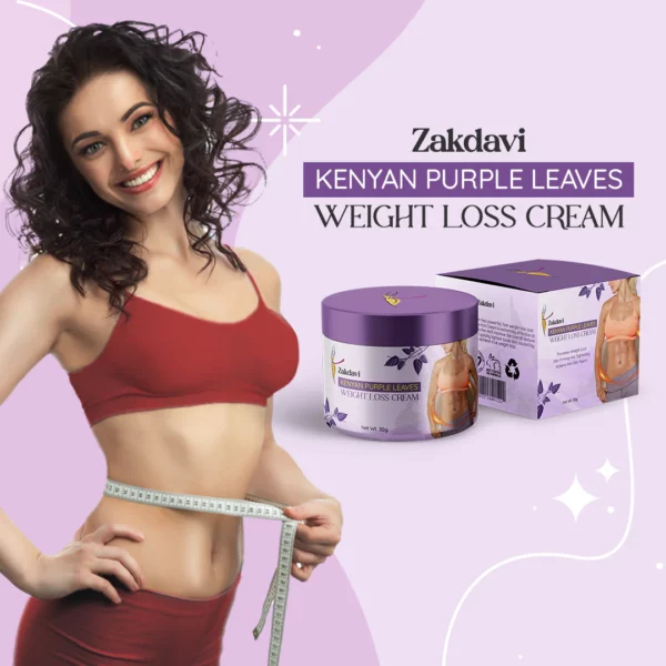 Zakdavi Kenyan Purple Leaves Weight Loss Cream