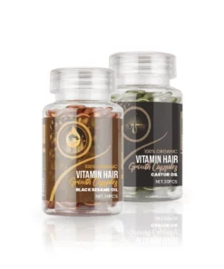 100% organic Vitamin Hair Growth capsules