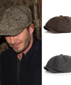 Beret Caps Octagonal Newsboy Cap