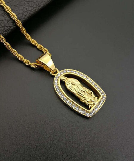 Cross Gold-Plated Faith Blessing Necklace