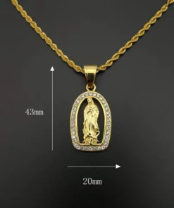 Cross Gold-Plated Faith Blessing Necklace