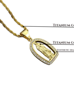 Cross Gold-Plated Faith Blessing Necklace