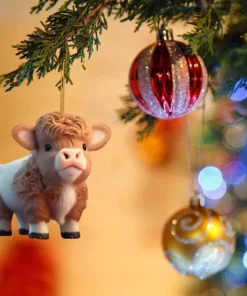 Cartoon Cow Decorative Ornament