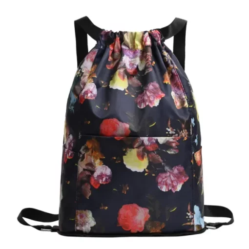 Drawstring Foldable Large Capacity Dry-wet Separation Travel Sports Backpack - Image 2