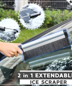 2 in 1 Extendable Ice Scraper