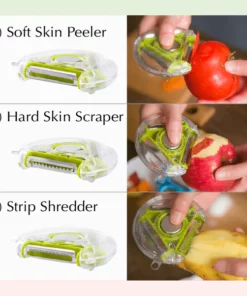 3-In-1 Rotary Peeler