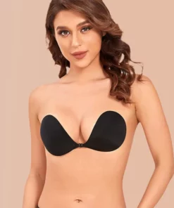 ADHESIVE BRA BACKLESS STRAPLESS REUSABLE STICKY INVISIBLE PUSH UP BRA