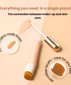 2 in 1 Foundation + Anti-Wrinkle Concealer