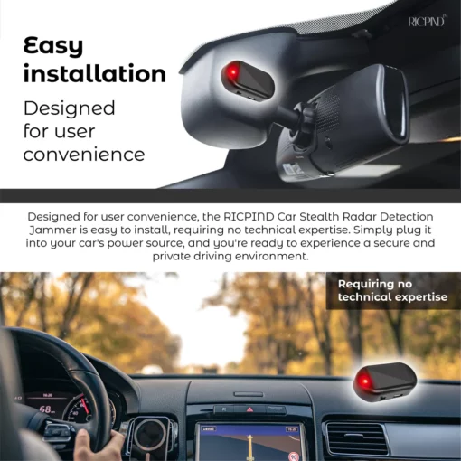 RICPIND Car Stealth Radar Detection Jammer