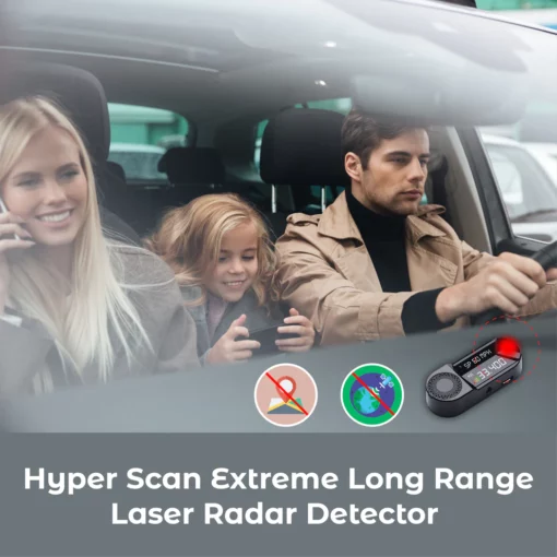 RICPIND Hyper Scan Extreme Long Range Laser Radar Detector