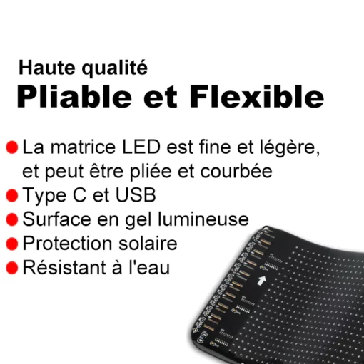 PANNEAU LED PERSONNALISABLE