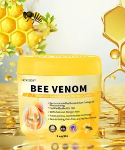 𝐋𝐎𝐕𝐈𝐋𝐃𝐒™ Bee Venom Advanced Joint and Bone Therapy Cream