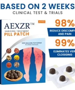 AEXZR™ Varicose Treatment Pill Patch