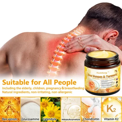 Aeehfeng™ Bee Venom & Turmeric Arthritis Therapy Cream