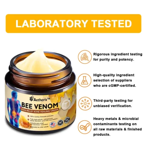 Aetheris™ Bee-Venom Pain-Relief Bone Healing Cream