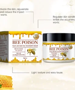 Bee poison Wart and Mole Removal Treatment Cream