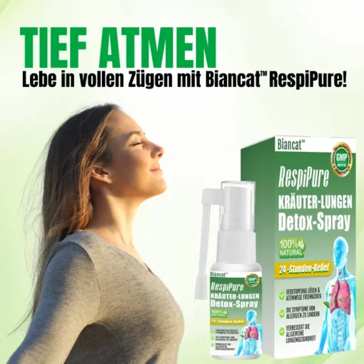 Biancat™ RespiPure Kräuter-Lungen-Detox-Spray