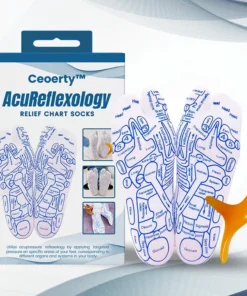 Ceoerty™ AcuReflexology Relief Chart Socks