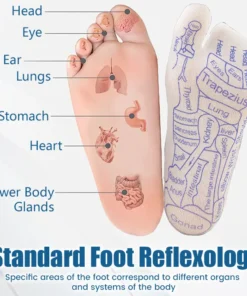 Ceoerty™ AcuReflexology Relief Chart Socks