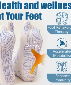 Ceoerty™ AcuReflexology Relief Chart Socks