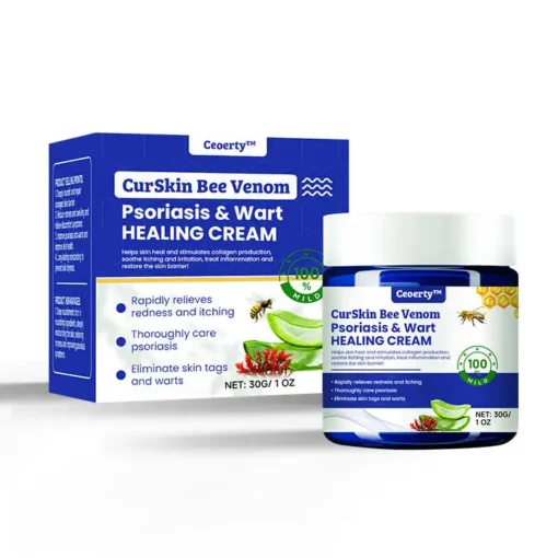 Ceoerty™ CurSkin Bee Venom Psoriasis & Wart Healing Cream