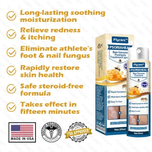 FLYCARE™ PsoriaHeal Bee Venom Psoriasis Treatment Spray