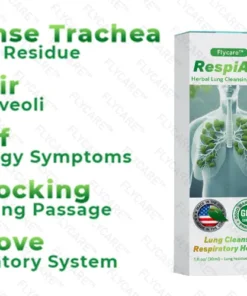 FLYCARE™ RespiAid Herbal Lung Cleansing Spray